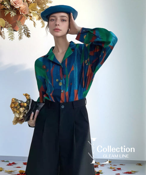 Vintage Flower Blouse